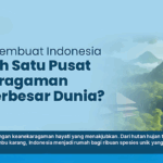 Apa yang Membuat Indonesia Jadi Salah Satu Pusat Keanekaragaman Hayati Terbesar Dunia?
