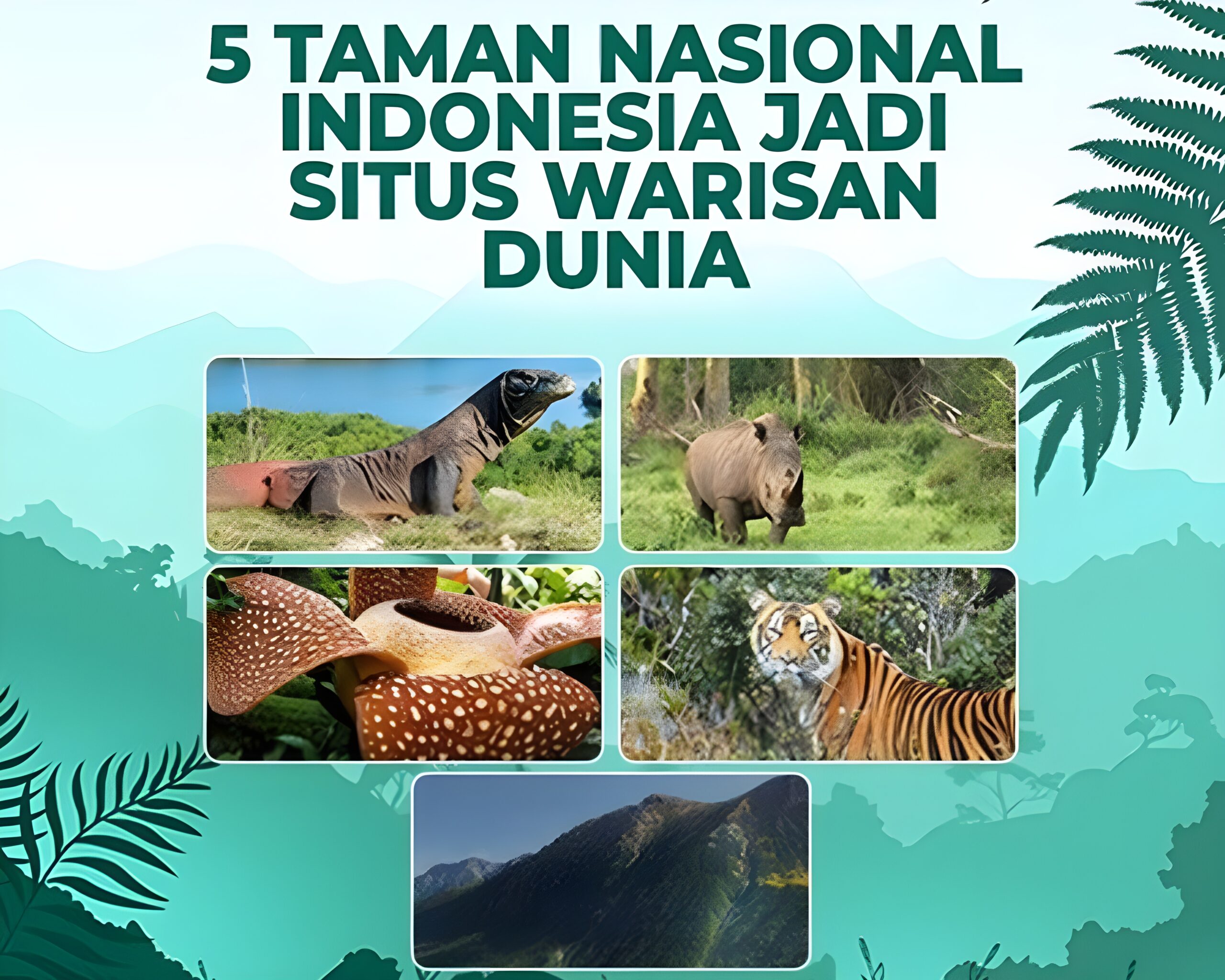 5 Taman Nasional di Indonesia yang Menawarkan Pengalaman Melihat Satwa Liar Langka