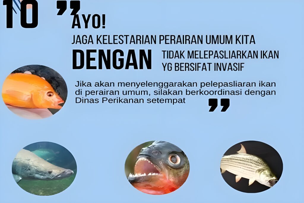 Sederet Ikan Invasif yang Dilarang Dipelihara di Indonesia